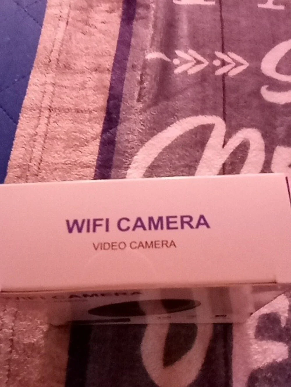 WiFi Camera Compact Black Video Camera - Wireless Home Surveillance